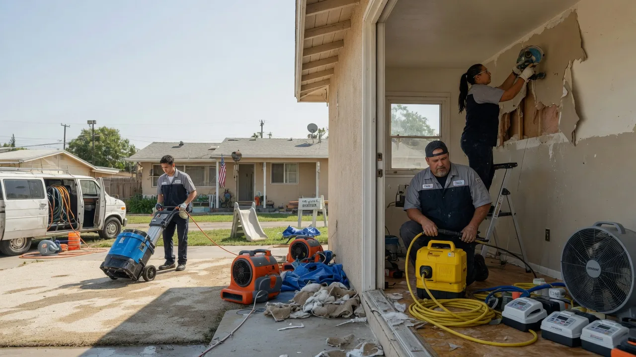 Water Damage Restoration in Bowie, TX near me